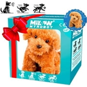 Milow Robot Puppy, My Puppy Milow Robot, Milow Robotic Puppy, Milow Robotic Lifelike Dog, Milow - My Realistic Robot Puppy, Milow Realistic Robot Puppy, Toy Dogs That Walk and Bark (Brown)